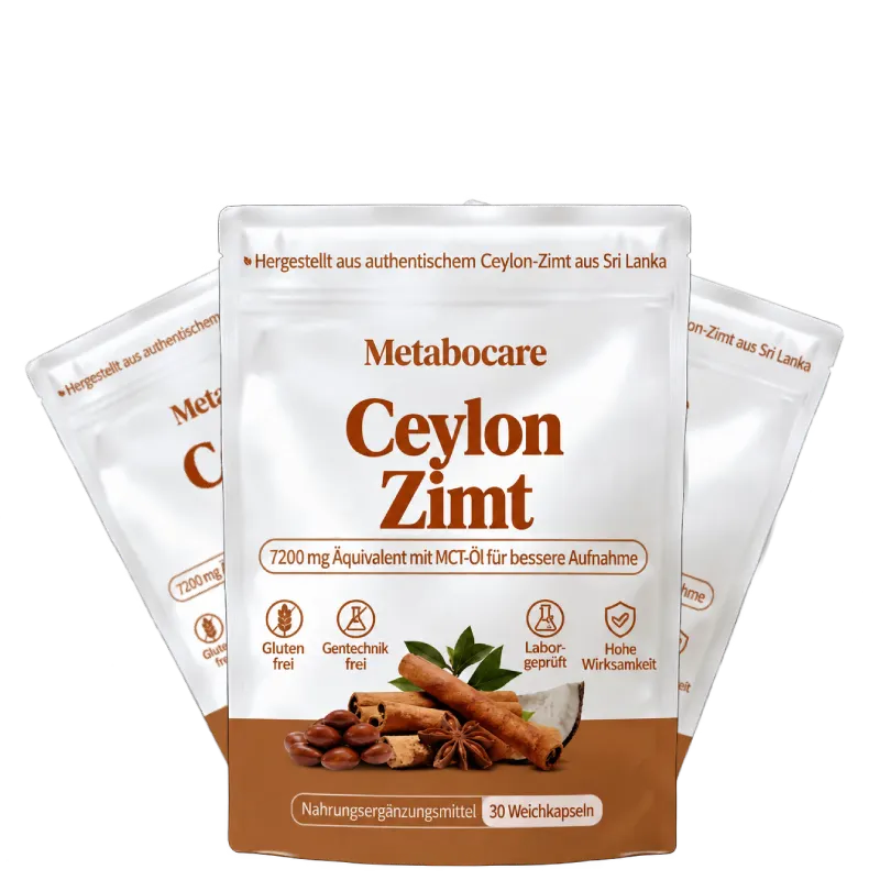 Metabocare Ceylon Zimt im 3er-Pack